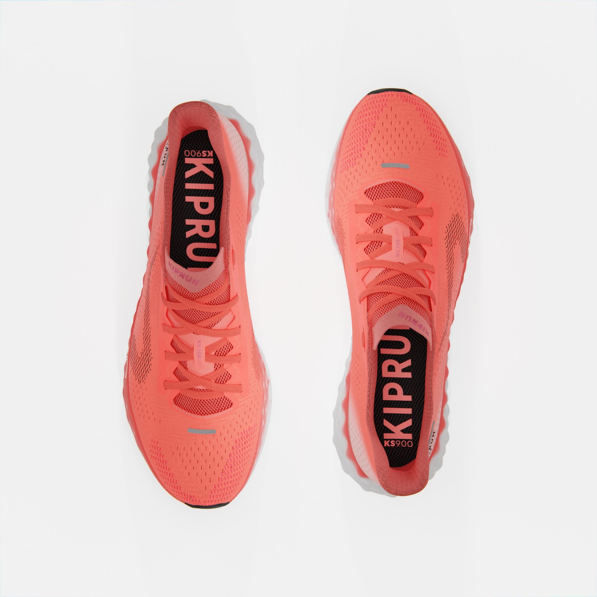 KIPRUN KS900 Women's Running Shoes Light coral Decathlon