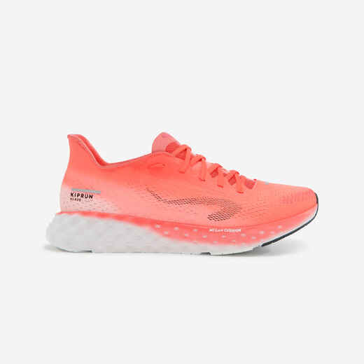 KIPRUN ZAPATILLAS RUNNING MUJER - KS900 LIGHT, CORAL