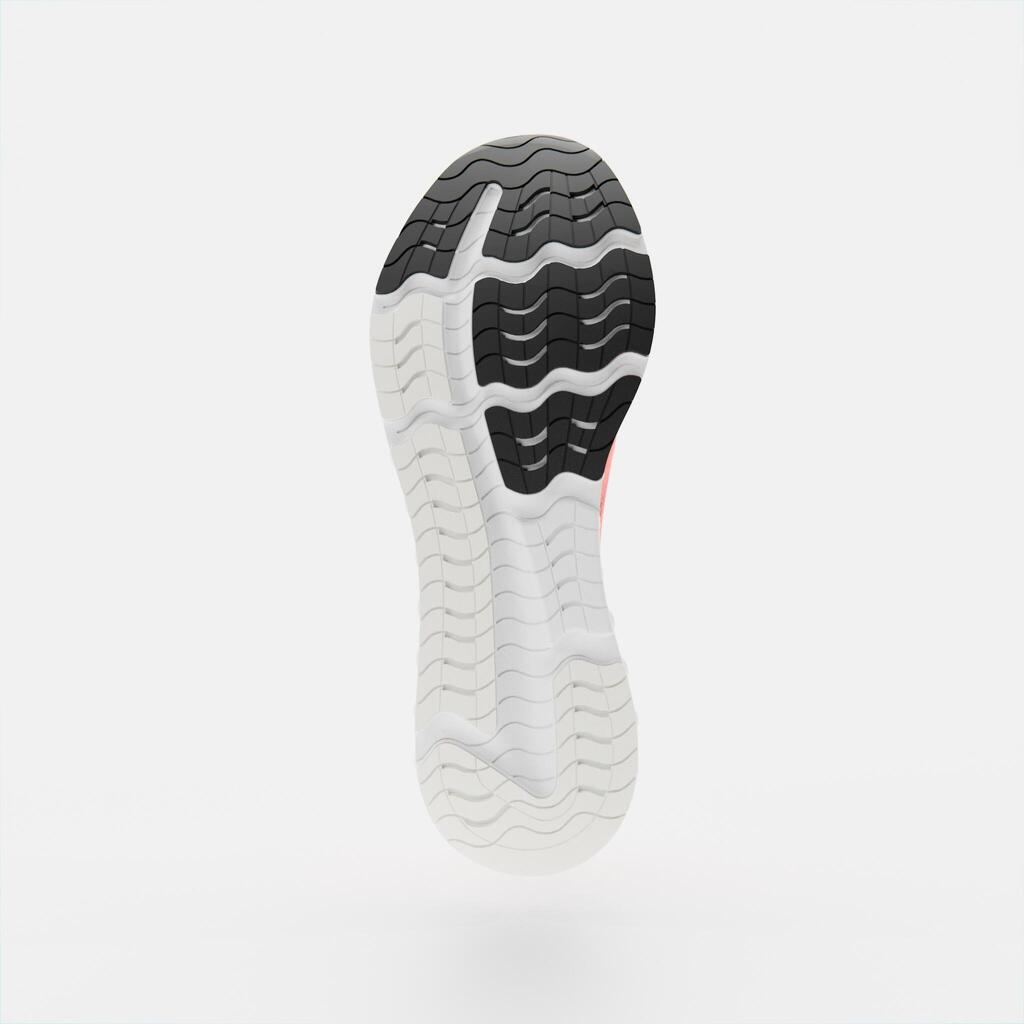 Tenis de running rojo coral para mujer Kiprun KD900 Light