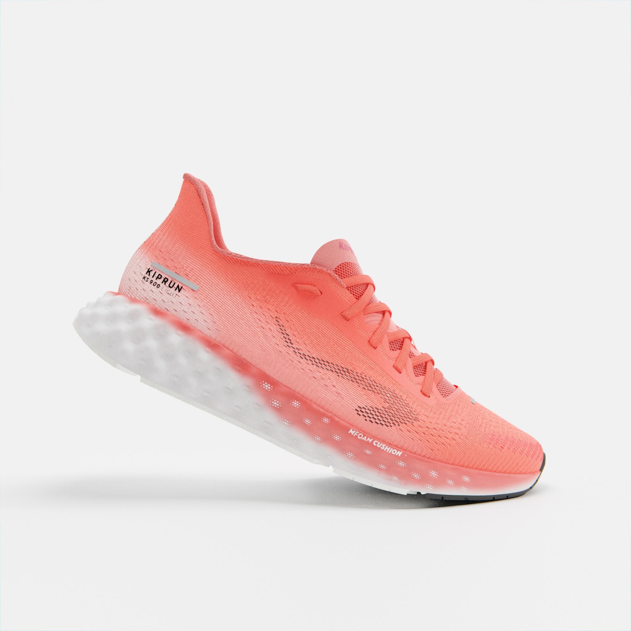 fluo coral pink / ultra white