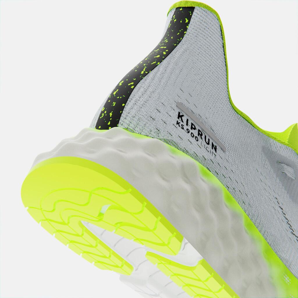 Chaussures running homme - kiprun ks900 light gris jaune