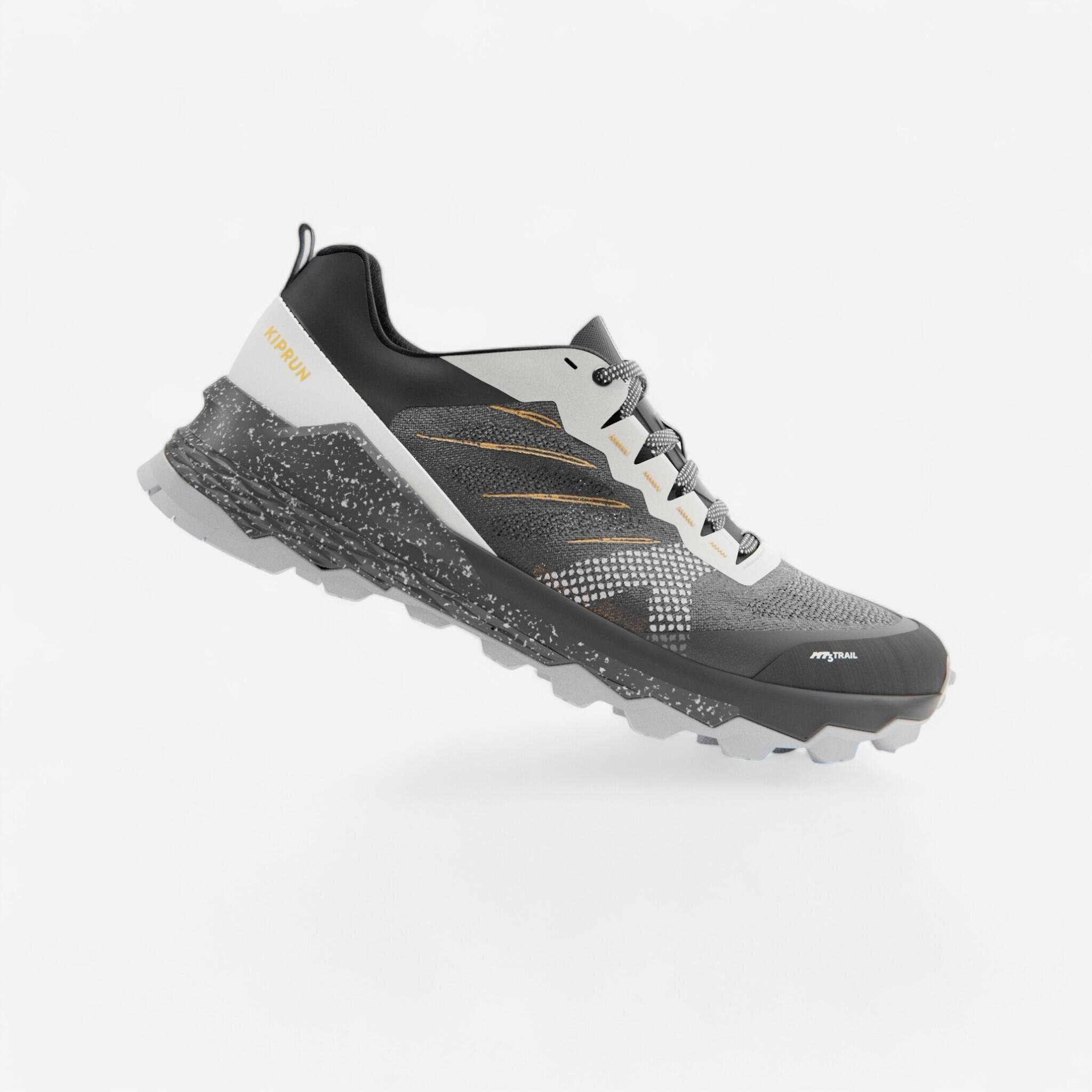 Kiprun - Mt3 Homme Trail Noir Blanc - Chaussures De Sport - Running Trail Athletisme - Blanc-noir - 40 - Decathlon