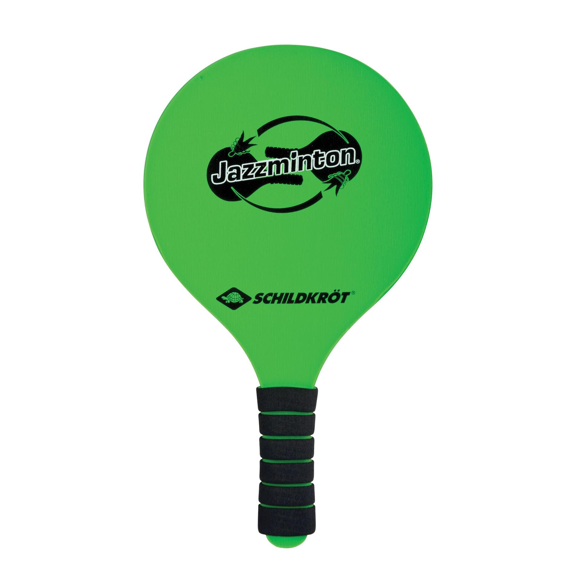 No. 2 Racket Set of 2 Rackets and Shuttlecocks Jazzminton V2 | Decathlon