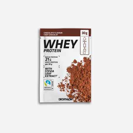 Išrūgų baltymai, 30 g, šokolado skonio