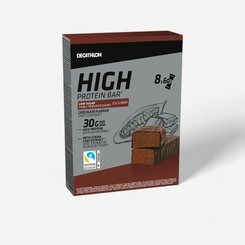 BARRA DE PROTEÍNA HIGH PROTEIN CHOCOLATE (Pack de 8)