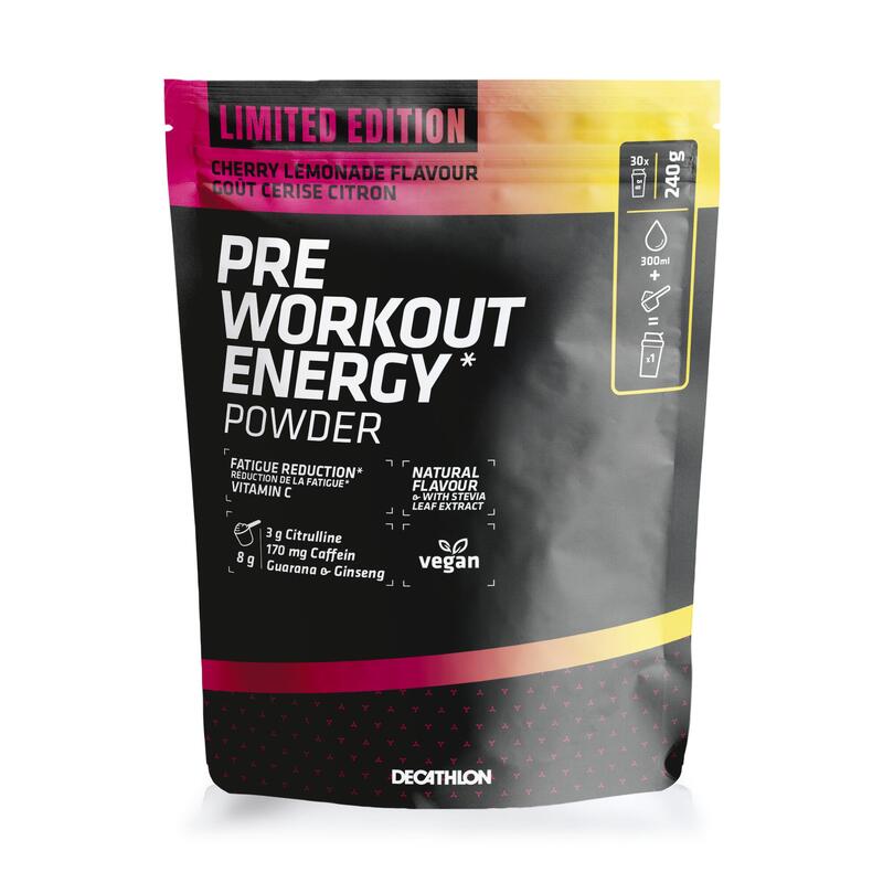 Pre workout energy cerise/limonade 240g édition limitée