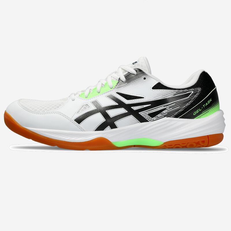 Chaussures de handball Adulte - Asics gel task blanc/vert