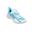 JUNIOR BADMINTON SHOES BS LITE 560 JR WHITE AQUA