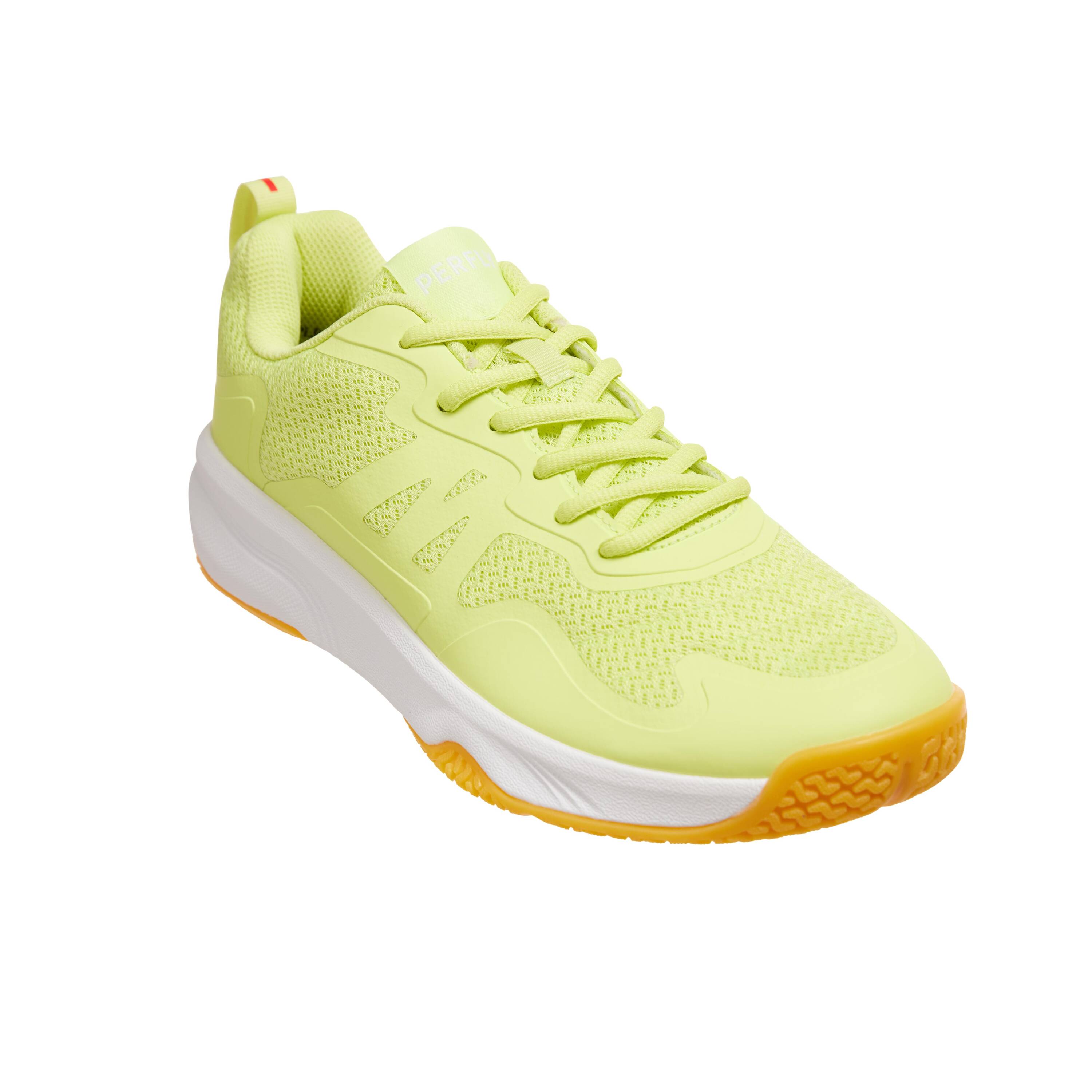 MEN BADMINTON SHOES BS SENSATION 530 LIME -  2