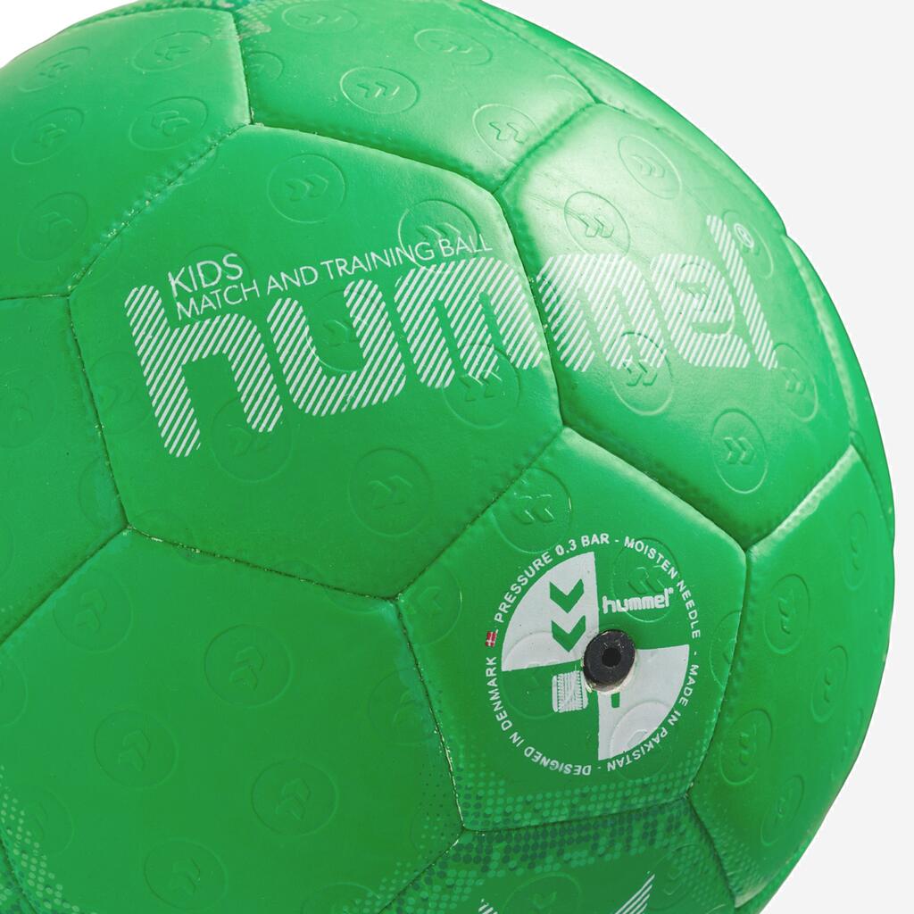 Detská lopta na hádzanú Hummel veľkosť 0 zelená