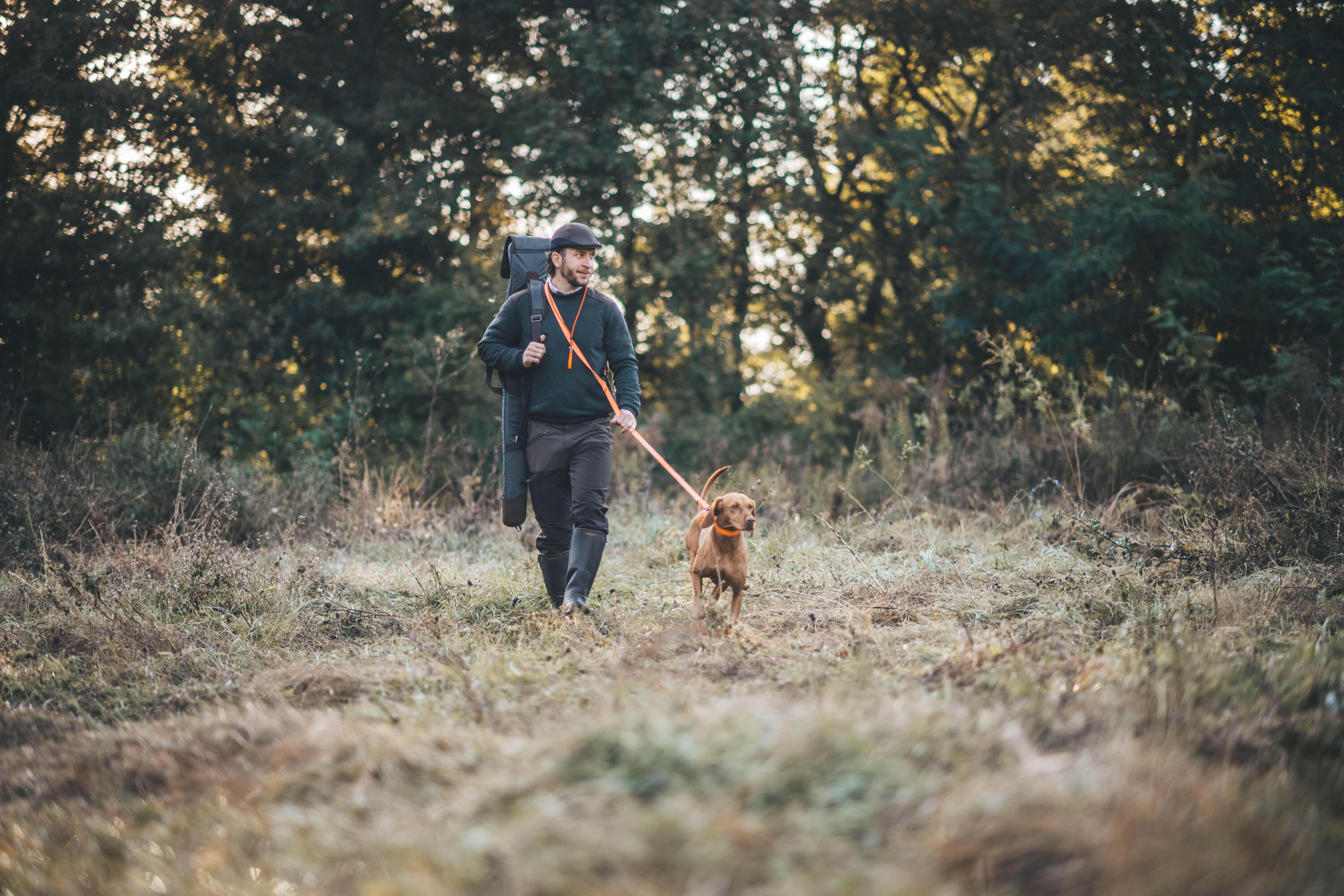 Hundehalsband 500 neonorange 7/10