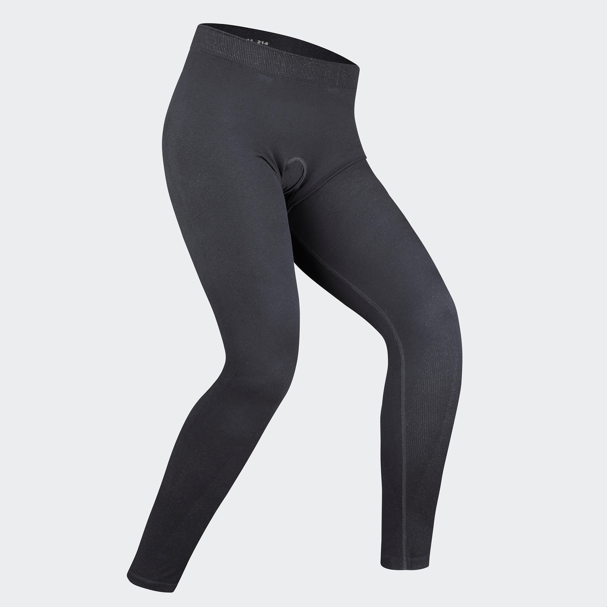 Kids Seamless Thermal Ski Tights BL500 - Grey