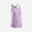 Lauf-Tanktop Damen mit integriertem Bustier - Run 500 Comfort lila