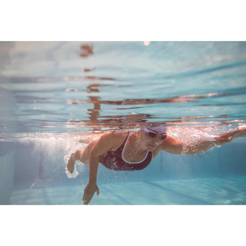 Bañador Mujer natación Kamyla Azul Blanco