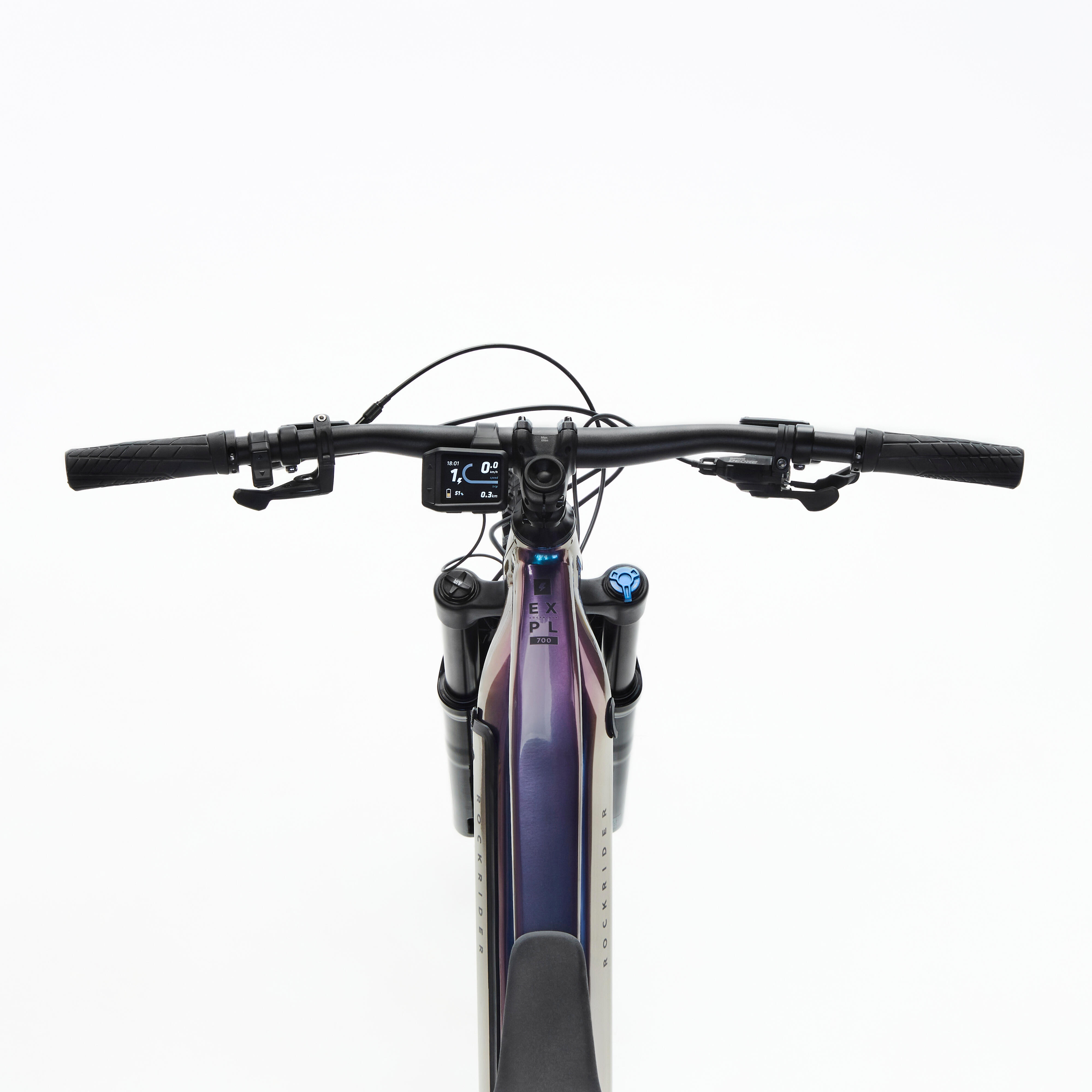 E-EXPL 700 iridescent purple electric mountain bike - 29" - 630 Wh