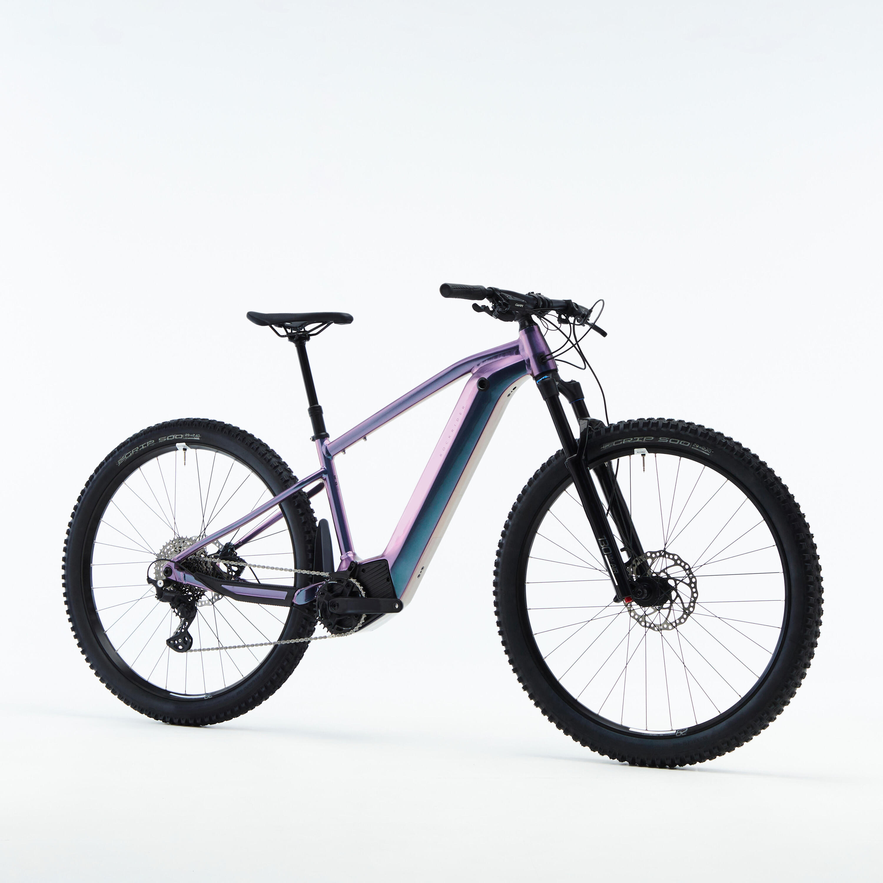 29" 630 Wh Electric Touring Mountain Bike E-EXPL 700 - Iridescent Purple 4/8