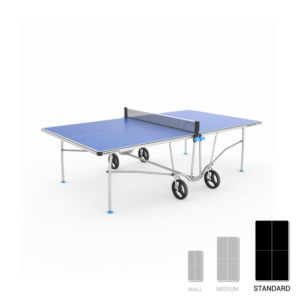 Τραπέζι πινγκ πονγκ PPT 500.2 εξωτερικού χώρου - Μπλε