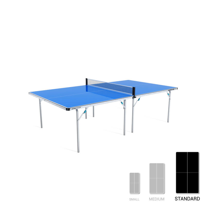 Pingpongasztal PPT 130 kültéri pingpongozáshoz, kék 
