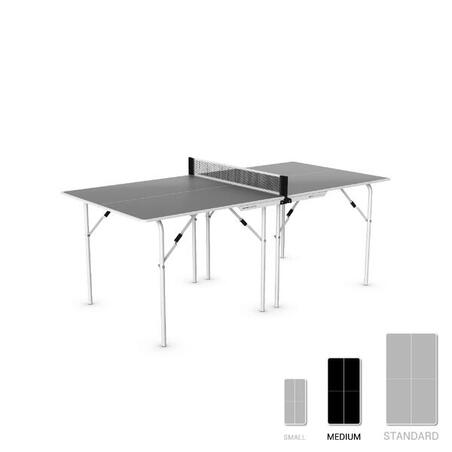 СТОЛ ДЛЯ НАСТОЛЬНОГО ТЕННИСА ДЛЯ ИГРЫ В ПОМЕЩЕНИИ PPT 100/130 MEDIUM INDOOR 