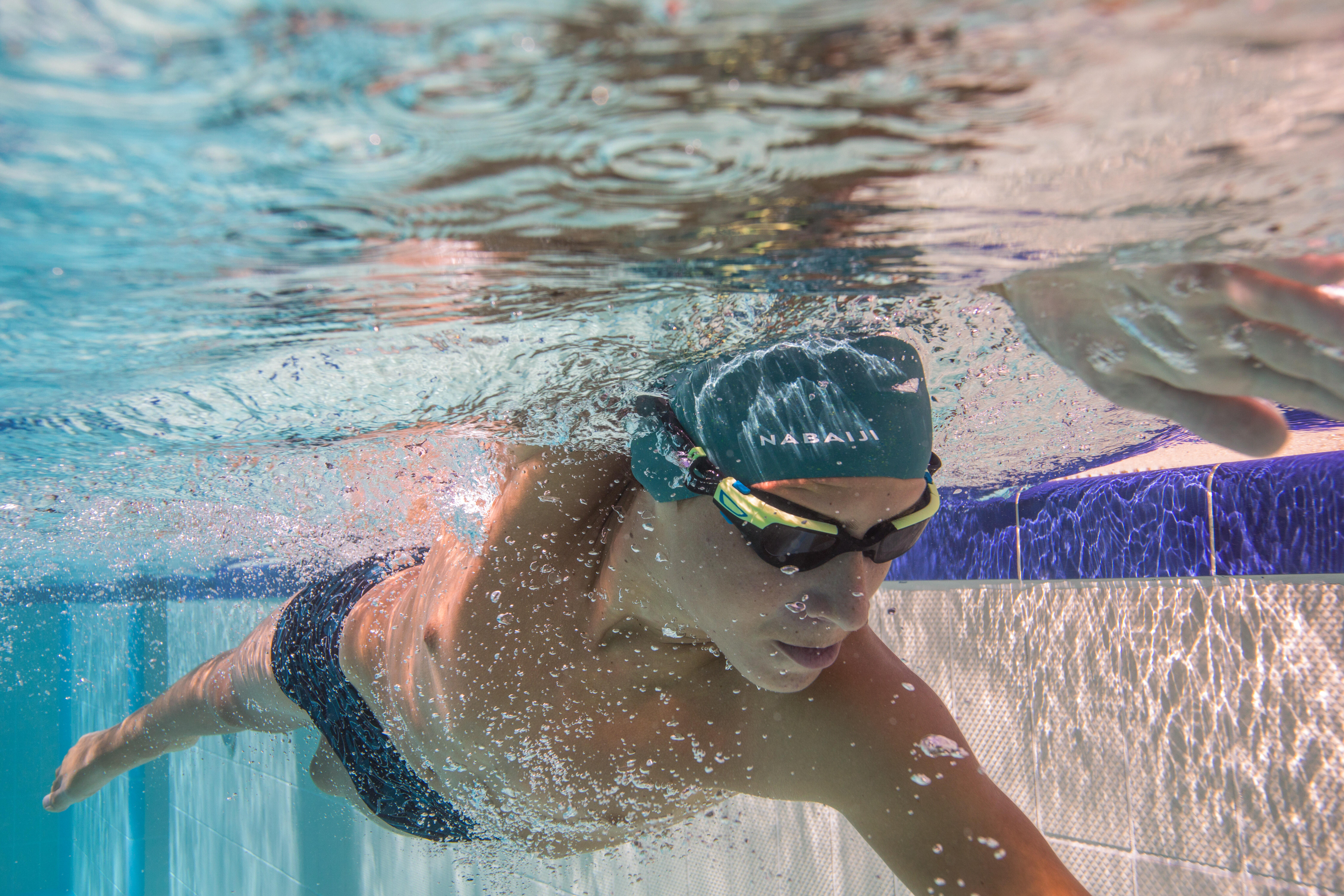 Lunettes de natation à verres fumés taille P – Spirit - NABAIJI