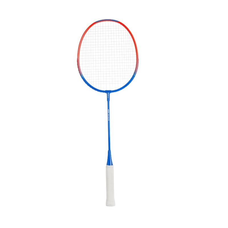 Raquete Badminton para Crianças 90g Alumínio BR100 Azul Verm