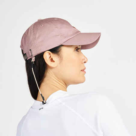 Adults’ Sailing Boat Cap 100 Pink taupe