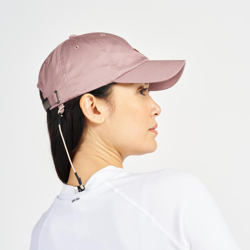 Gorra Náutica Vela Sailing 100 Adulto Rosa Topo