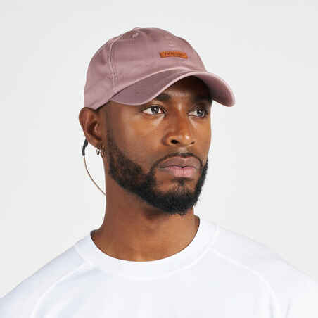 Adults’ Sailing Boat Cap 100 Pink taupe