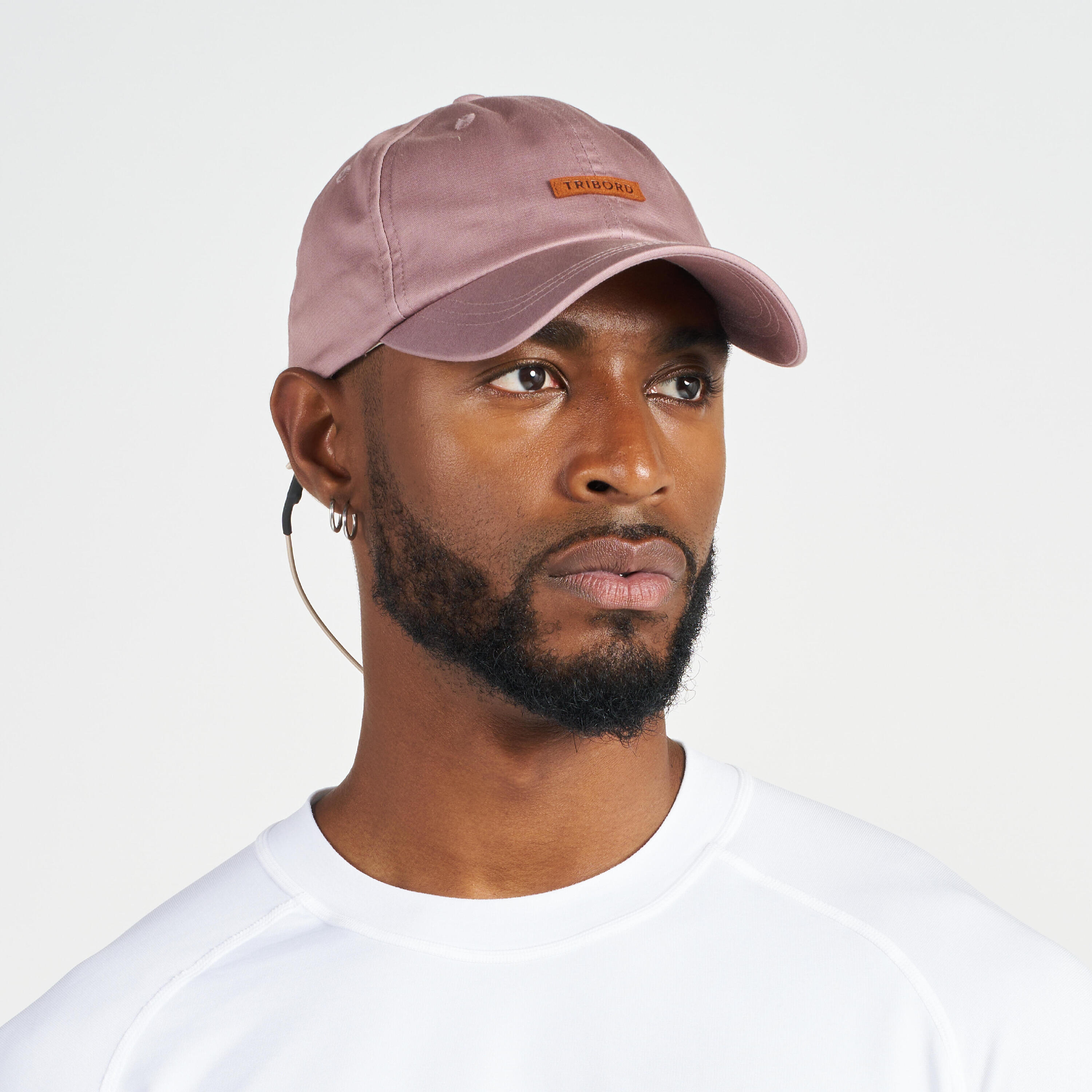 Adults’ Sailing Boat Cap 100 Pink taupe 3/8