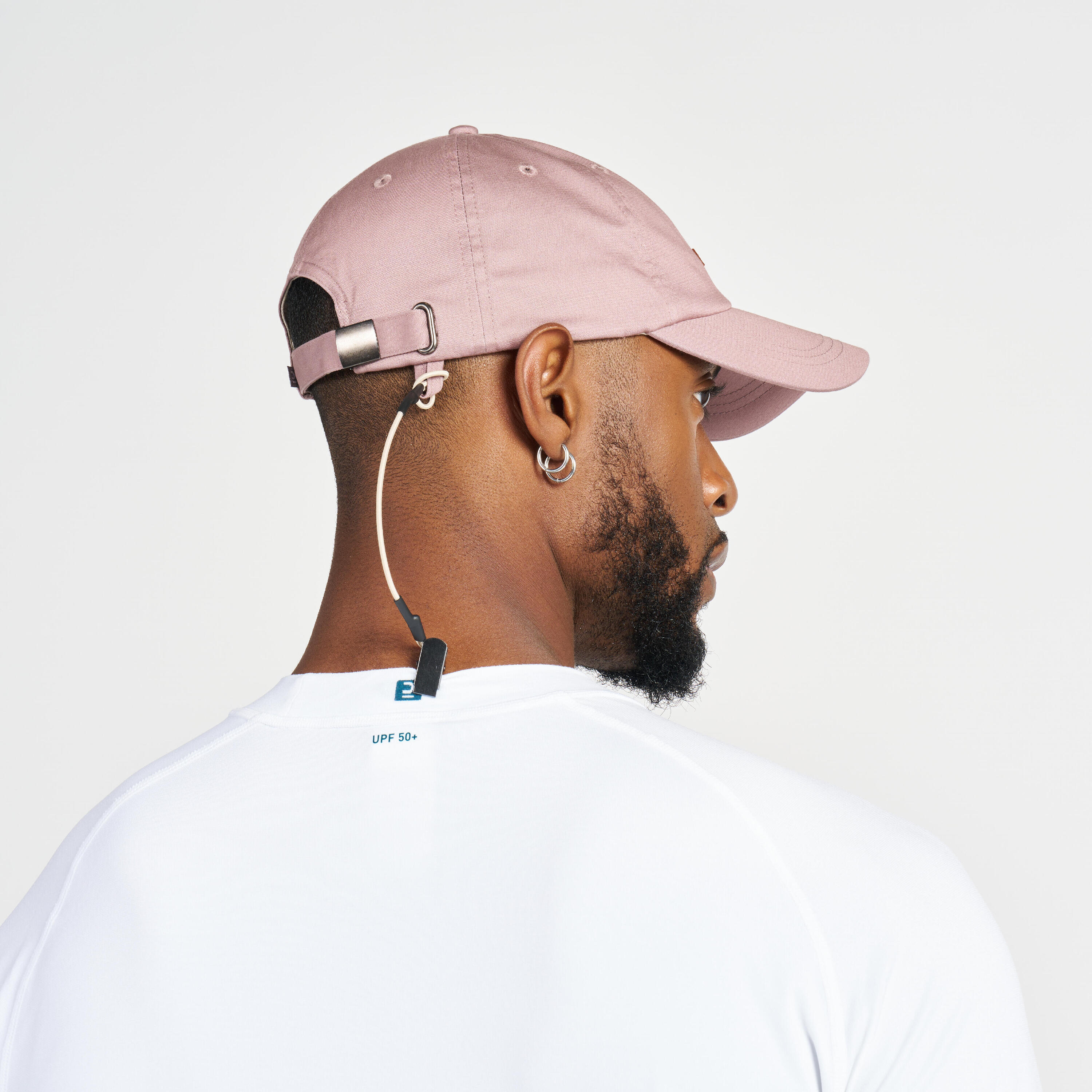 Adults’ Sailing Boat Cap 100 Pink taupe 2/8