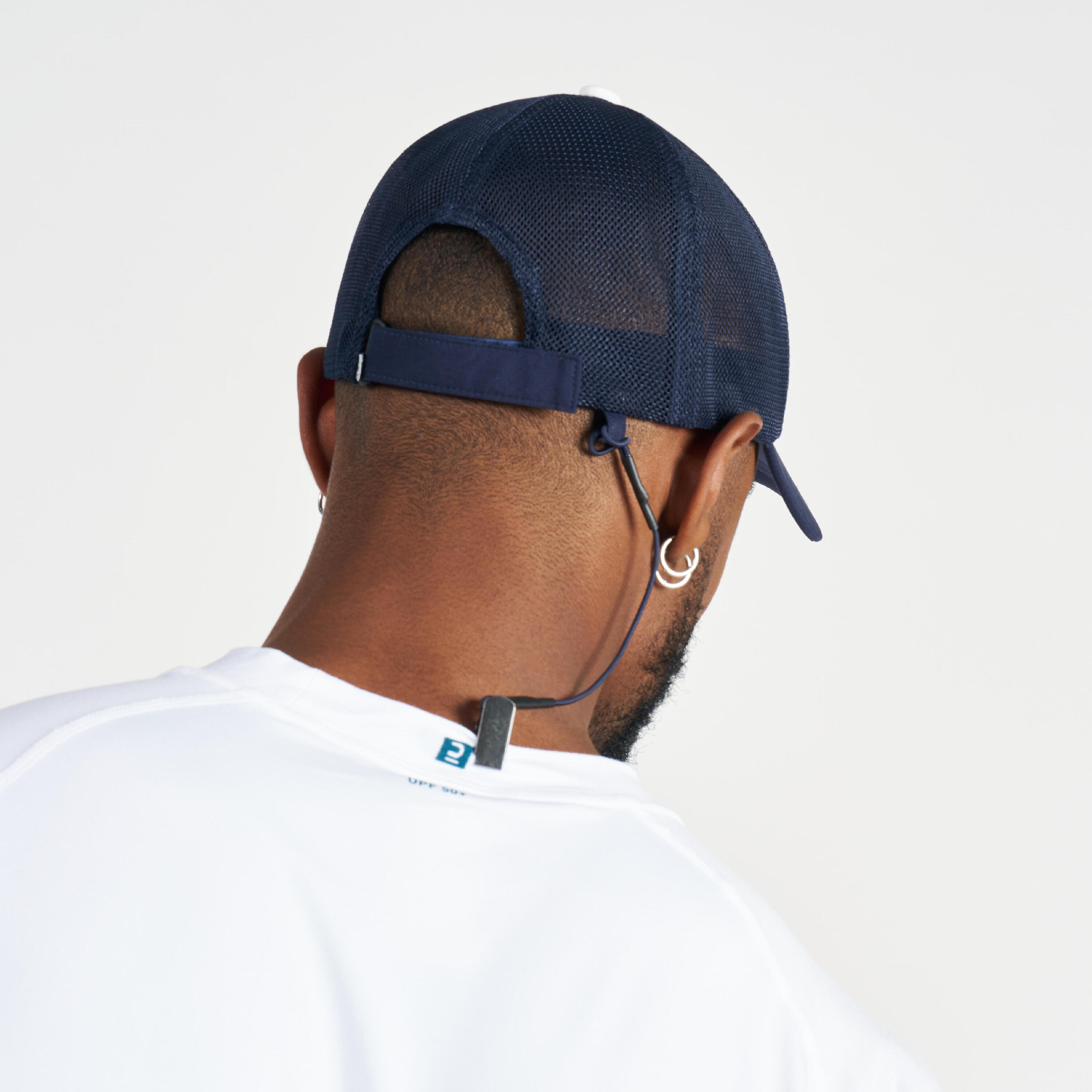 Cappellino barca adulto SAILING 500 blu 5/9