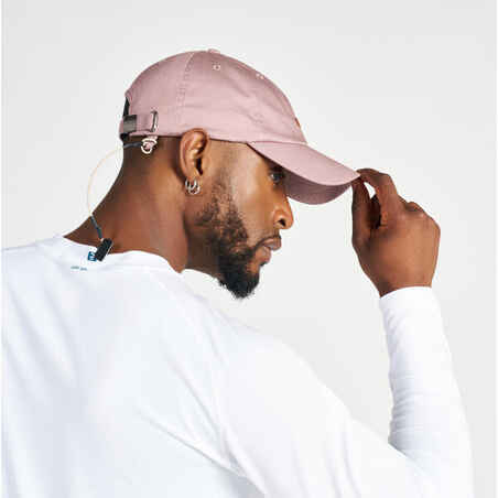 Adults’ Sailing Boat Cap 100 Pink taupe