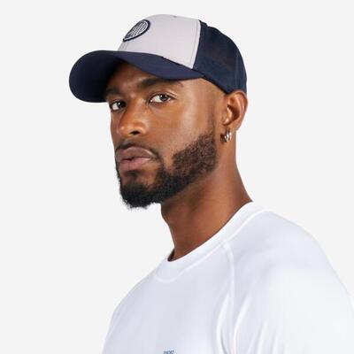 Cappellino barca adulto SAILING 500 grigio-blu