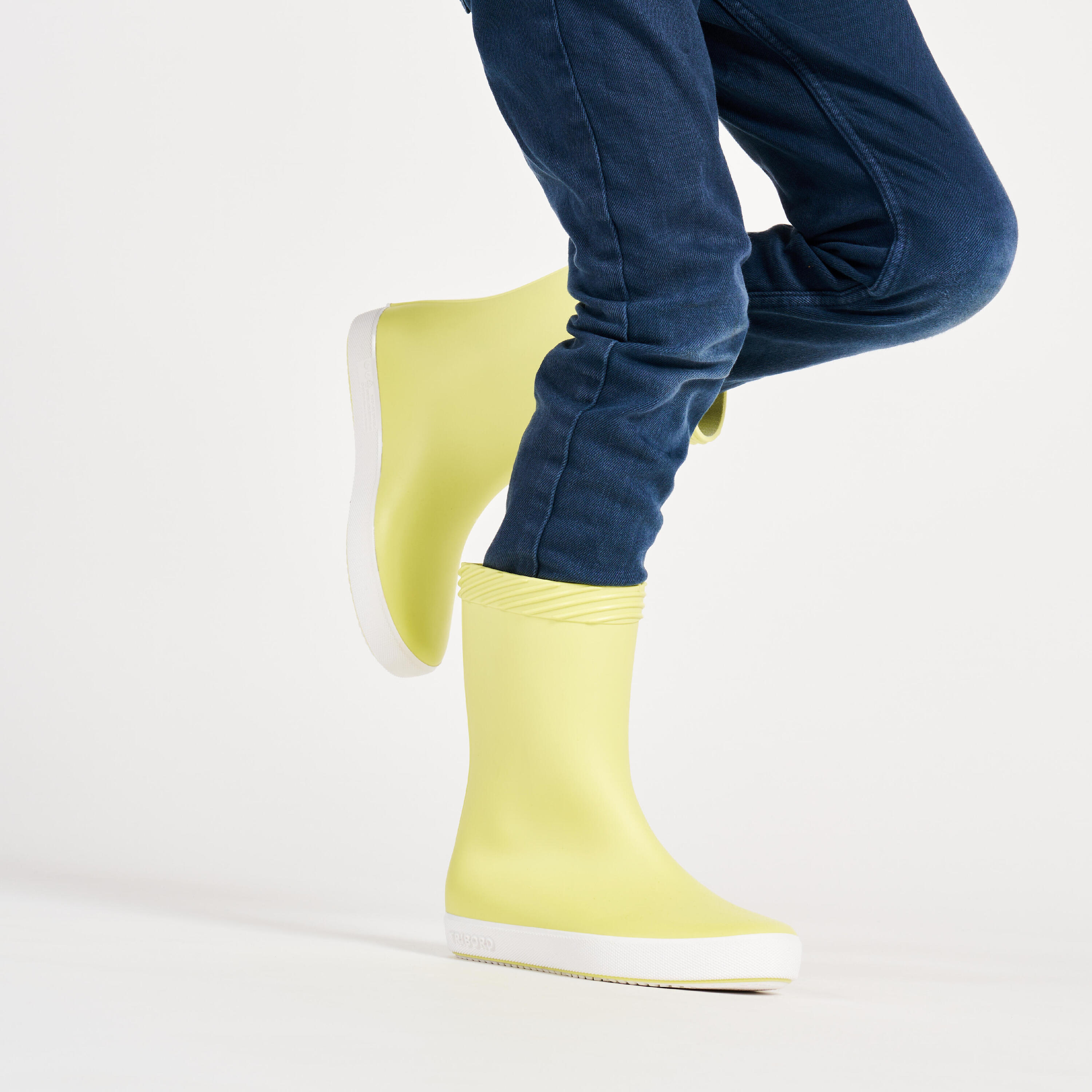 Kid's Rain Boot 100 lemon yellow 2/8