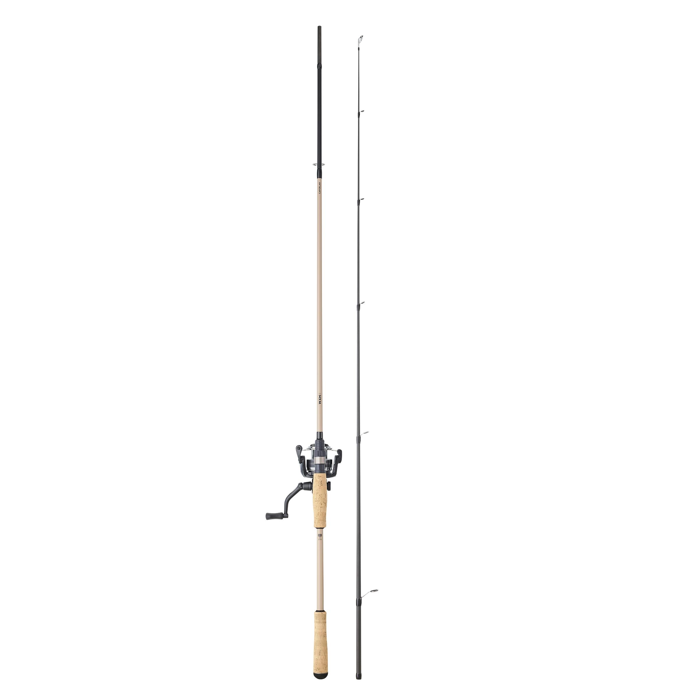 Ensemble canne & moulinet pêche aux leurres WXM 100 Spinning 2.40 MH 10-30g 12/12