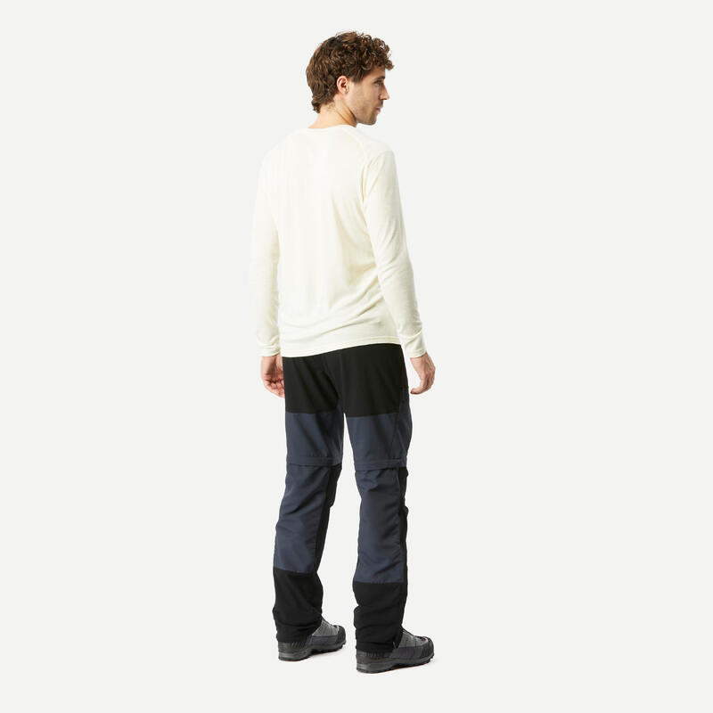 Erkek Outdoor Modüler Pantolon - 2'si 1 Arada - Gri - Xplore