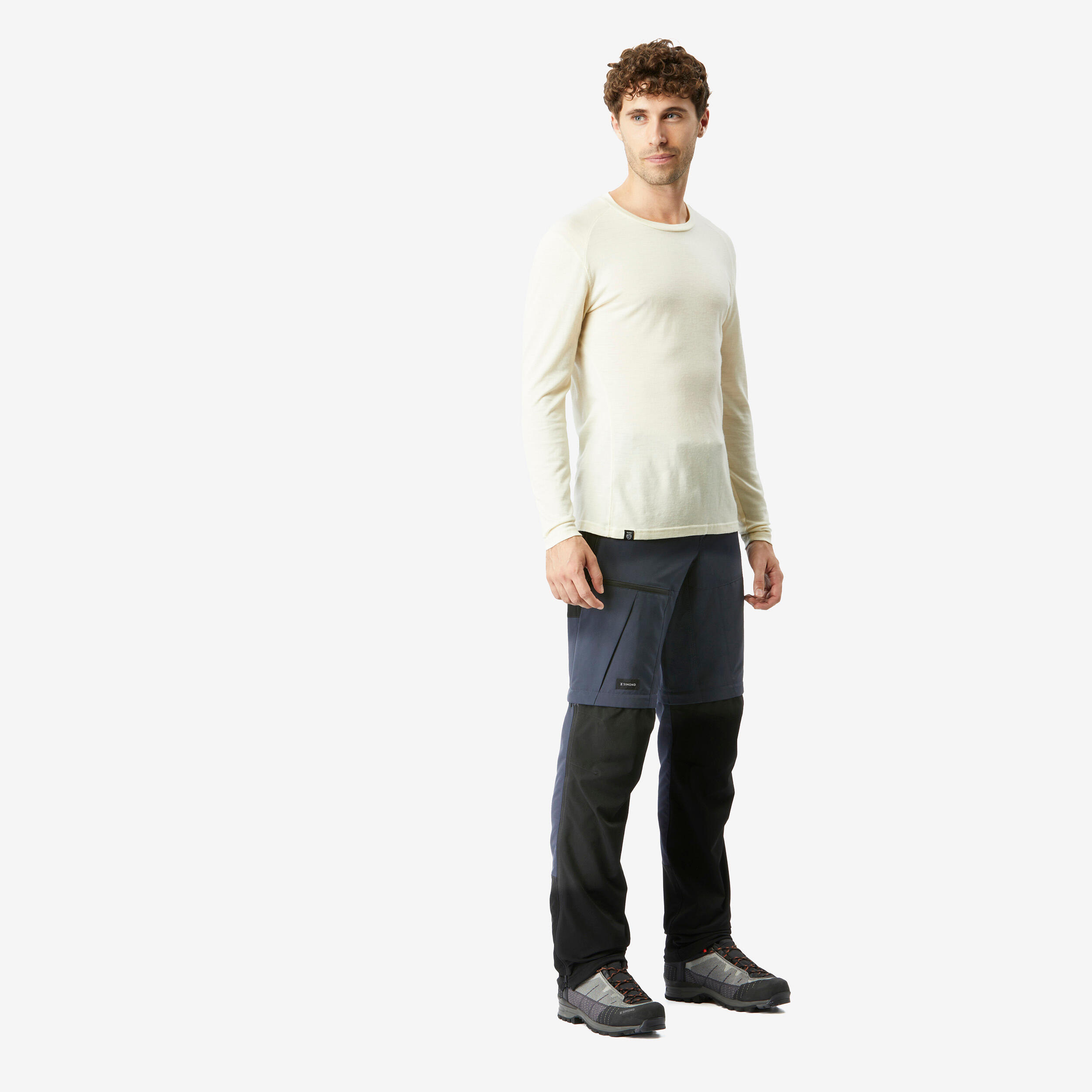 Men’s 2-in-1 Hiking Pants - MT 500 - SIMOND