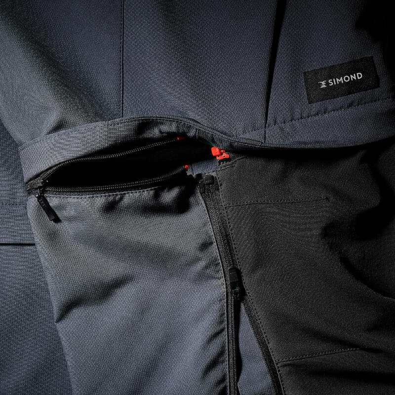 Erkek Outdoor Modüler Pantolon - 2'si 1 Arada - Gri - Xplore
