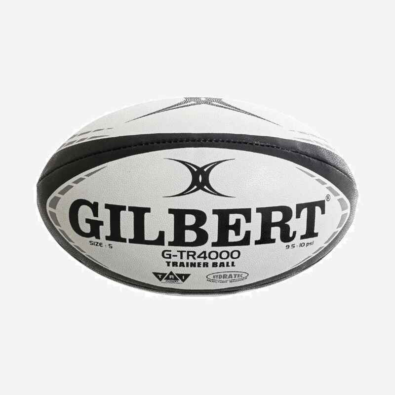 GTR 4000 Size 5 Rugby Ball - Black