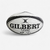 Ballon de rugby taille 5 - gilbert gtr4000 blanc noir