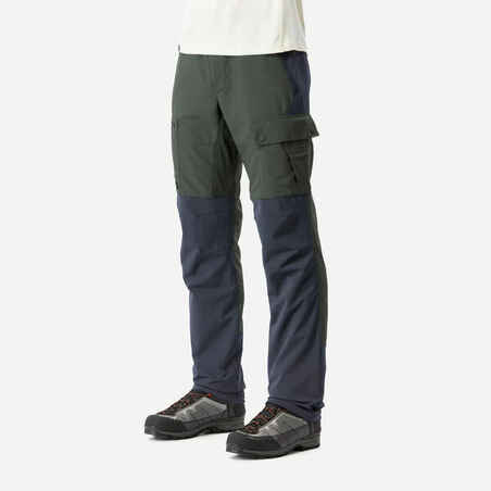 Zelene moške trpežne pohodniške hlače MT500 