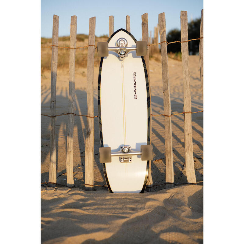 Longboard Surfskate Surftraining - 34" - Beyaz
