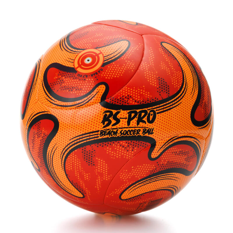 Pallone beach soccer BS PRO ibrido taglia 5 rosso-arancione
