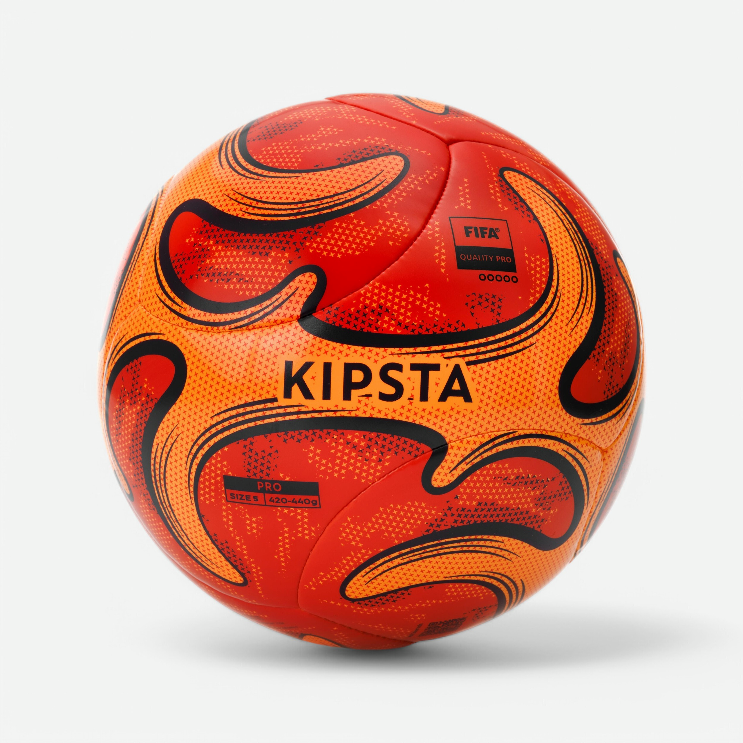 Ballon de beach soccer bs pro hybride taille 5 rouge / orange - Football - Kipsta- Clubs - Entreprises - Collectivités - Associations
