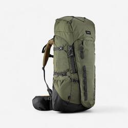 FORCLAZ Erkek Outdoor Trekking Sırt Çantası - Haki - 90+10 L - MT900 Symbium