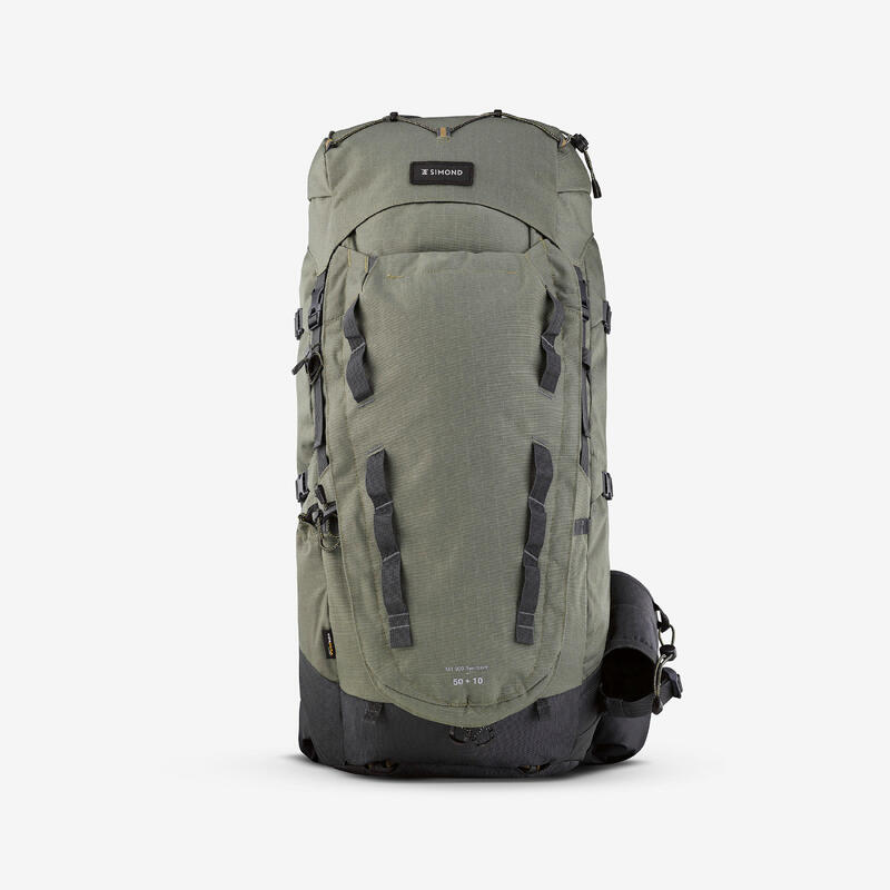 Rucsac Trekking cu husă ploaie MT900 Symbium 50+10L Kaki Bărbați
