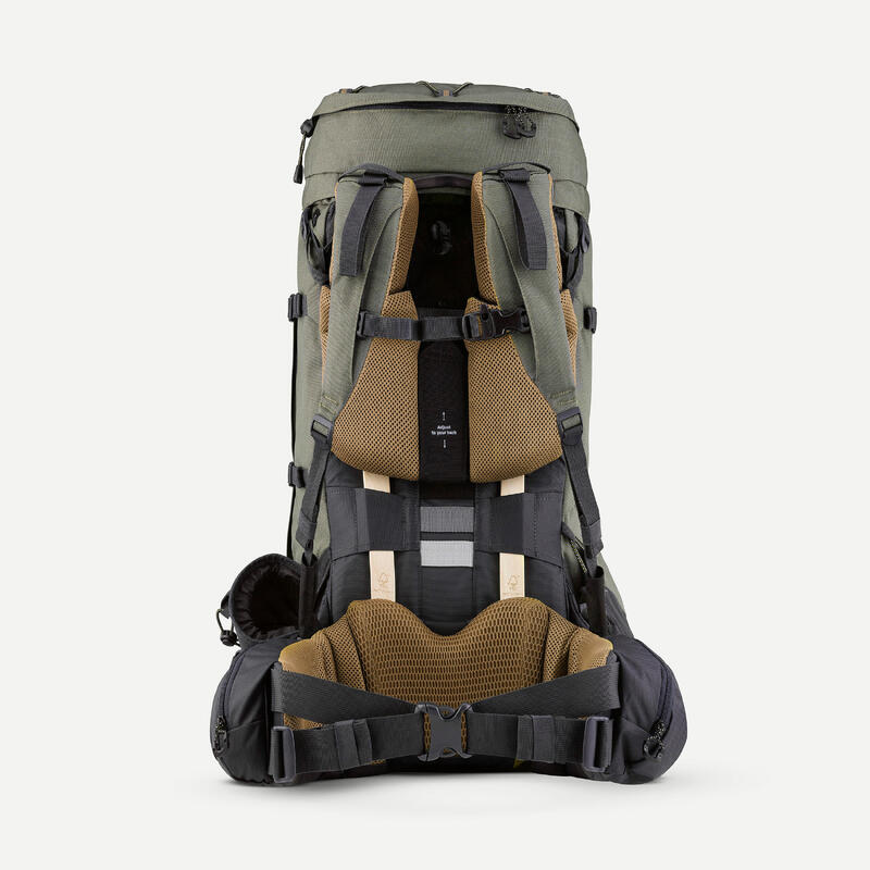 Rucsac Trekking cu husă ploaie MT900 Symbium 50+10L Kaki Bărbați