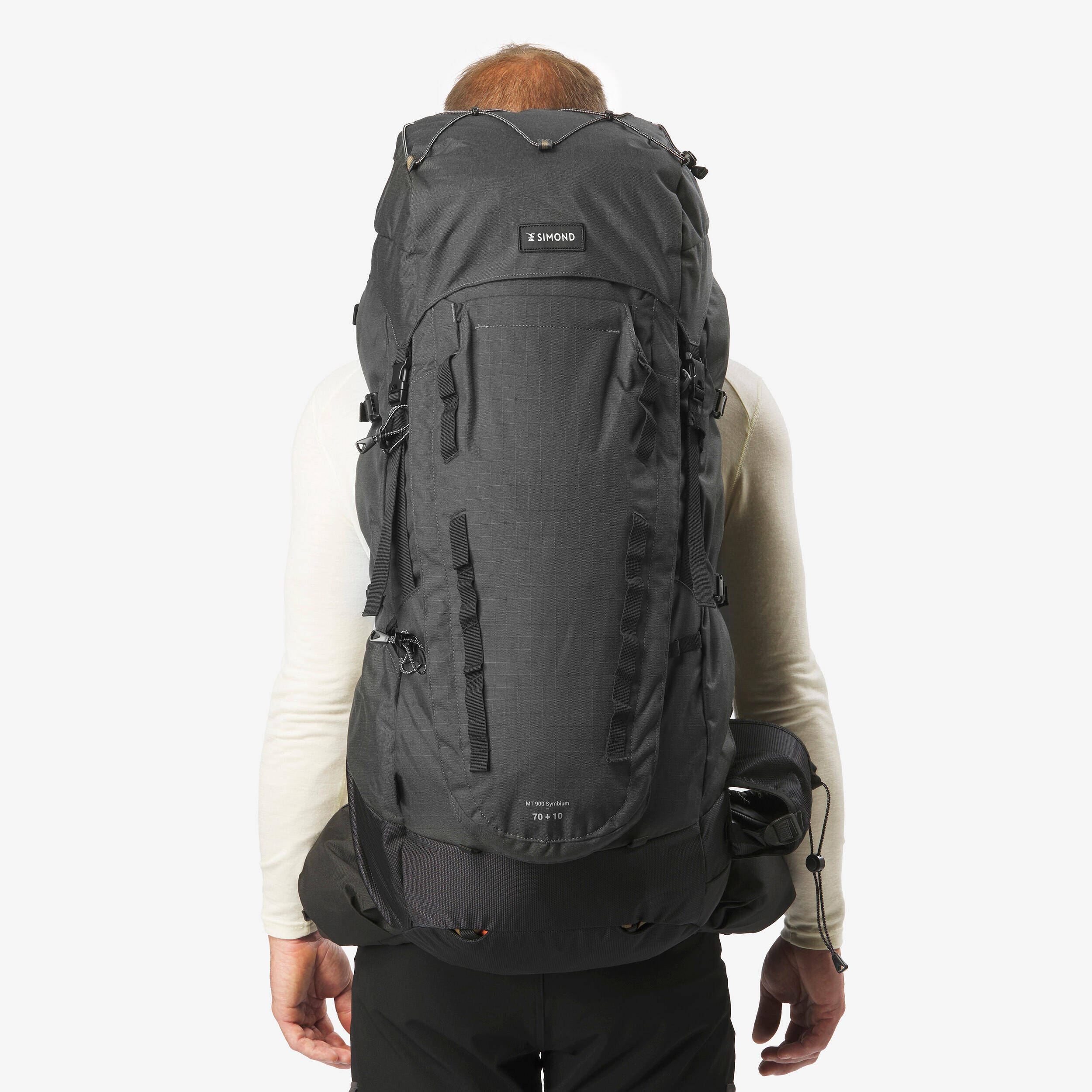 Men's Trekking 70+10L Backpack MT900 Symbium  -  3