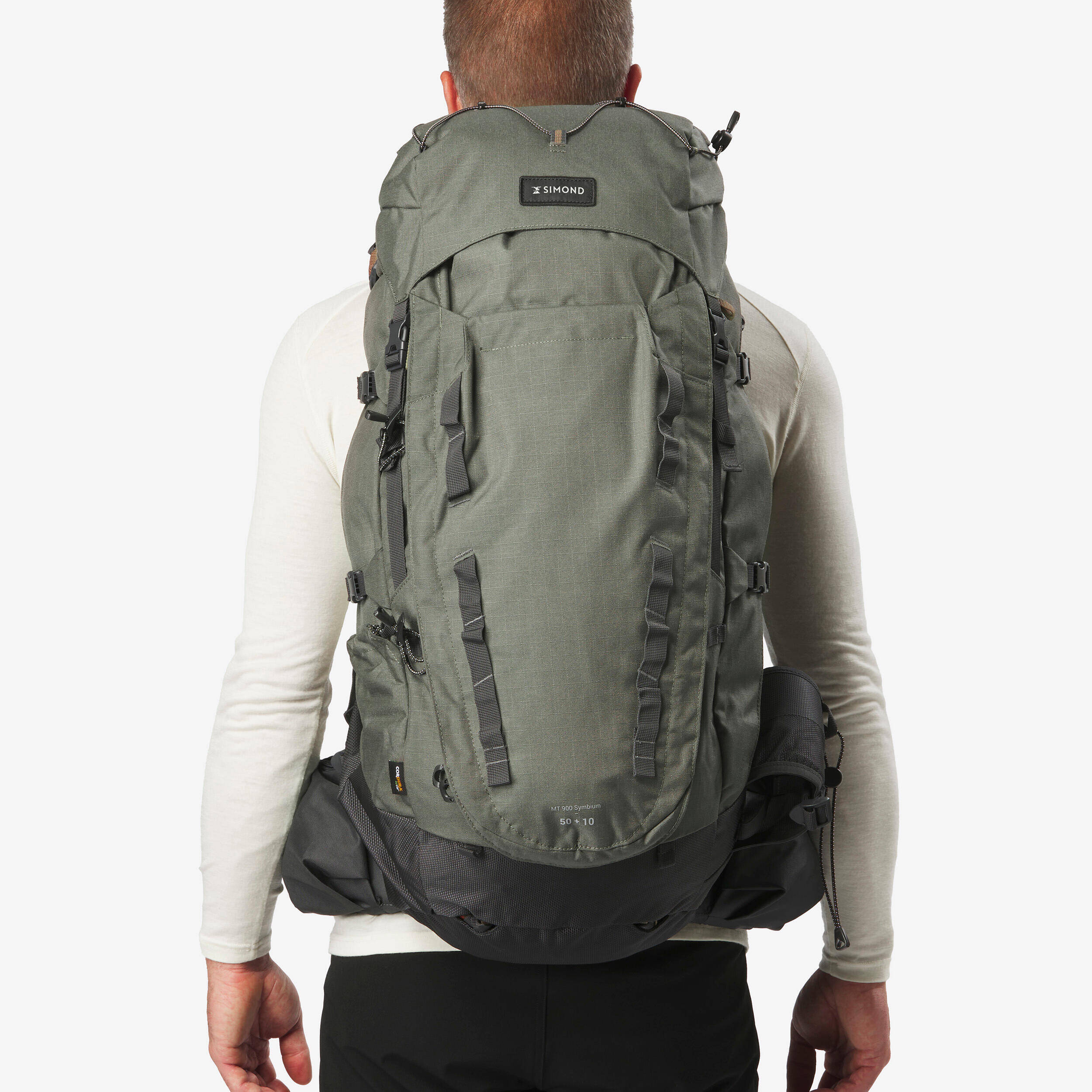 Men’s trekking backpack 50+10L - MT900 Symbium -  3