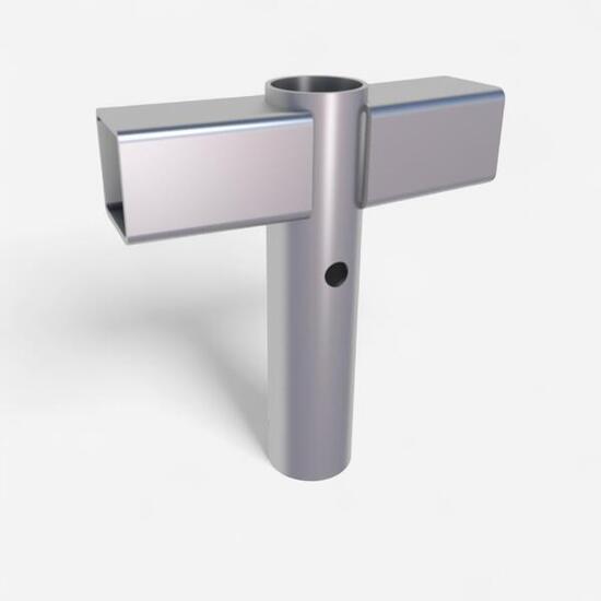 Verbindungsstück T-förmig - Ersatzteil Trampolin 300